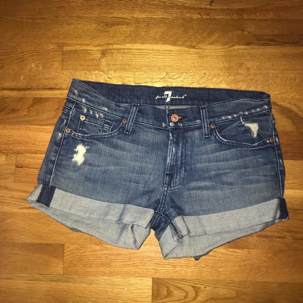 7 For All Mankind shorts size 27
